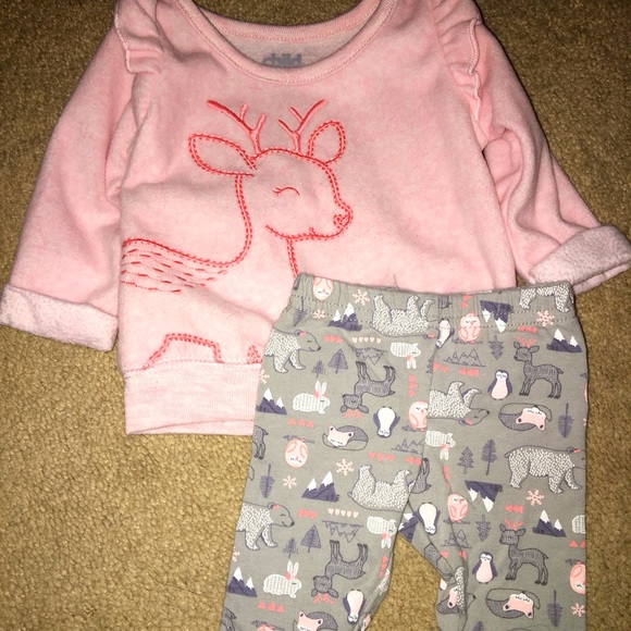 Carter's Other - Cute Carter’s Woodland Outfit